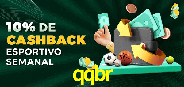 10% de bônus de cashback na qqbr